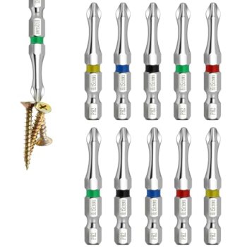Hitscrews Magnetic Screwdriver Bits PH2