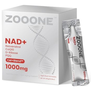 zooone NAD+ Liquid Packets 1000mg