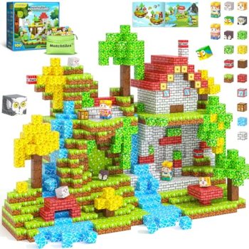 Magnetic Blocks Toys, Build Mine Magnet World Set