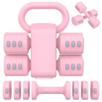 Hezeyferg 2-in-1 Adjustable Dumbbells Set