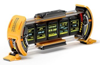 Divoom Times Gate – Cyberpunk Gaming Setup Digital Clock with Smart APP Control