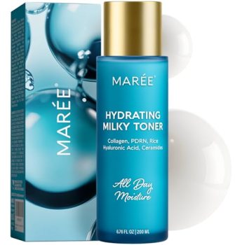 MAREE Hydrating Milky Toner for Face with Rice Ferment
