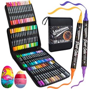 120 Colors Acrylic Paint Markers