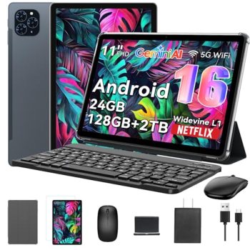 Tablet 2026 Android 16 Tablet with Gemini AI 3.5