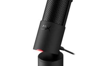 HyperX SoloCast 2 – Gaming USB Condenser Mic for PC