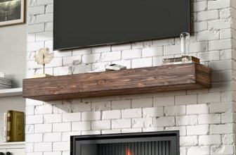 Weyderk 60 Inch Fireplace Mantel Shelf