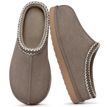 Litfun Memory Foam Fuzzy Slippers for Women House Shoes Indoor Outdoor