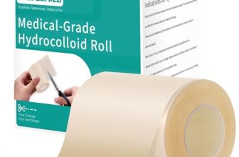 Hydrocolloid Roll for Wound Care Gentle Self-Adhesive 12FT