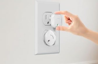 TrusTot Outlet Covers Baby Proofing, 60 Pack Child Proof Outlet Plug Covers