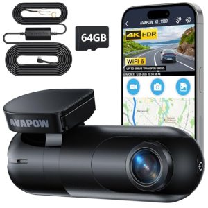AVAPOW 4K Dash Cam Front for Cars