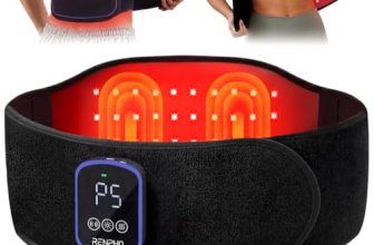 RENPHO Cordless Heating Pad for Back, FSA Eligible Red Light Therapy Belt