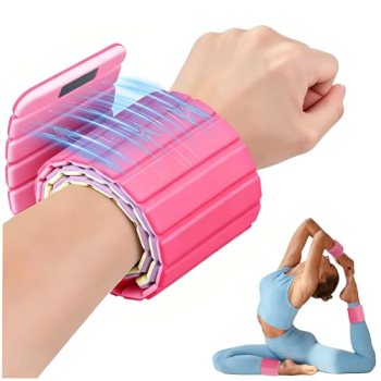 BECOJADDE Wrist Weights Ankle Weights for Women 1 Pair (1.1 lb Each) Silicone Ma