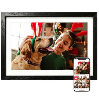 Frameo 10.1” Digital Picture Frame WiFi, Electronic Photo Frame Slideshow
