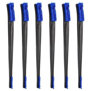 PINGMIC Gun Cleaning Brushes, Double-Ended Gun Brushes, 6 Blue Nylon