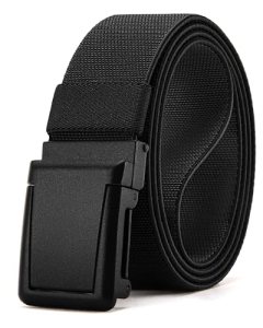 CHAOREN Tactical Belt Men – 1.5″ Stretch Work Belt with Zinc Alloy Buckle