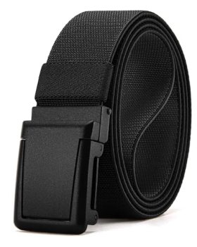 CHAOREN Tactical Belt Men – 1.5″ Stretch Work Belt with Zinc Alloy Buckle