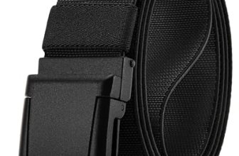 CHAOREN Tactical Belt Men – 1.5″ Stretch Work Belt with Zinc Alloy Buckle