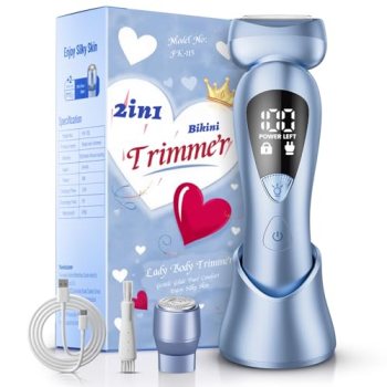 rategist Cordless Electric Razor for Women: IPX7 & LED Display