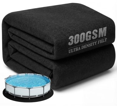 UIRWAY 24FT Round Pool Liner Pad Above Ground