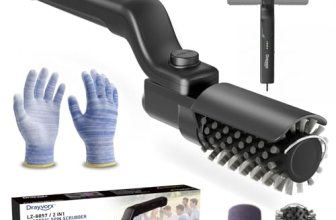 Drayvorx Electric Grill Brush, High Torque Grill Brush with 3-Speed Modes
