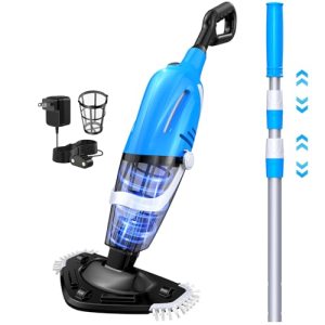 Pool Vacuum for Above Ground Pool with a Telescopic Pole