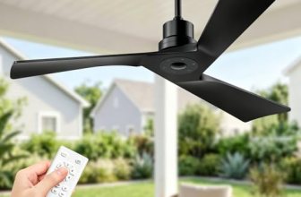 Obabala Ceiling Fan 52 Inch with Remote