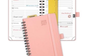 POPRUN Pocket Planner 2026-2027 (Size 4”x6.25”) Academic Pocket Calendar