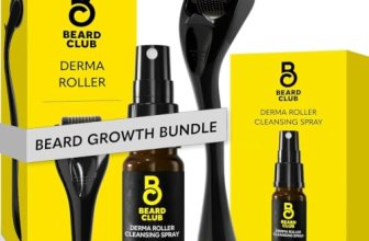 The Beard Club Derma Roller & Cleansing Spray Kit