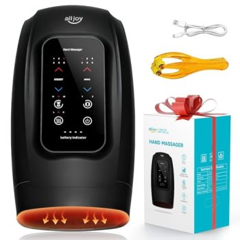 ALLJOY Hand Massager with Heat and Compression for Arthritis Carpal Tunnel