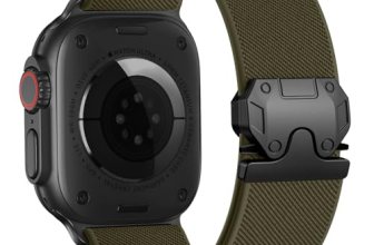 Stretchy Nylon Bands Compatible with Apple Watch Ultra 2 Band 49mm 46mm 45mm 44m