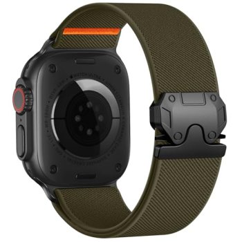 Stretchy Nylon Bands Compatible with Apple Watch Ultra 2 Band 49mm 46mm 45mm 44m