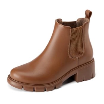 Athlefit Girls Ankle Boots Kids Chunky Chelsea Booties Size 12 Little Kid