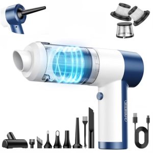 Handheld Vacuum Cordless, 16000PA High Power Car Vacuum with Brushless Motor