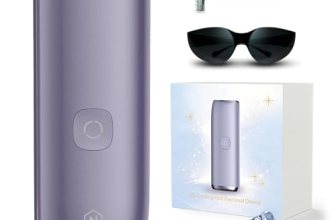 Neubutyan IPL Laser Hair Removal Device 25J Sapphire Ice Cooling,Lilac