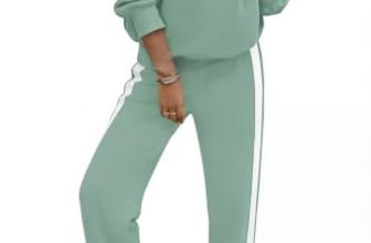 PRETTYGARDEN Womens Sweatsuits 2 Piece Outfits Fall Matching Lounge Sets