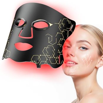 Aurphany Red Light Therapy Mask with Cooling Gel Pack