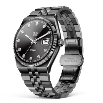 Luxury Smart Watch for Men, Bluetooth Calls, Activity Tracker, Android iOS