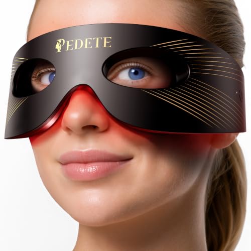 Red Light Therapy for Eyes, 3 Light Modes Red Light Therapy Under…