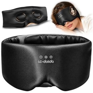 LC-dolida 3D Silk Bluetooth Sleep Mask