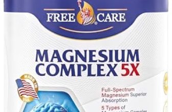 Magnesium Glycinate 500mg, 5-in-1 Magnesium Complex | Made in USA
