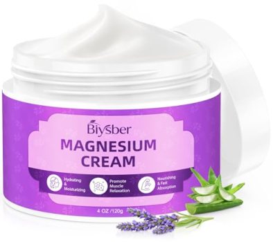 Topical Magnesium Cream for Restful Sleep, Calming Body Butter, 4 oz