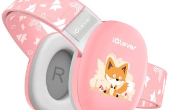 iClever Baby Headphones for Noise Protection for 3-36 Months, NRR 18dB