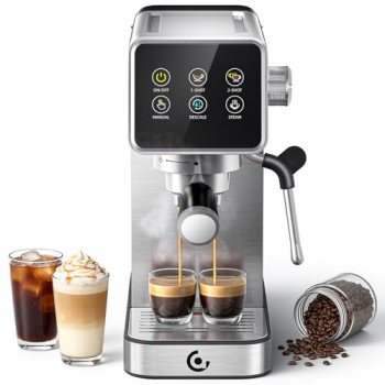 AMZCHEF 20 Bar Home Espresso Coffee Machine