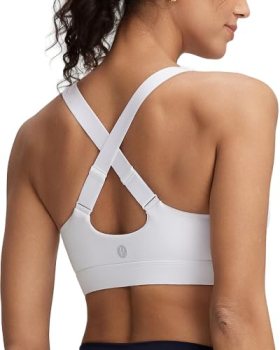 RUNNING GIRL High Impact Sports Bras for Women