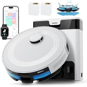 Lefant Robot Vacuum and Mop Combo with Self Emptying, 6000Pa, M2 Pro