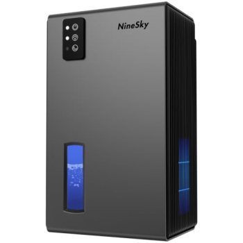 NineSky Dehumidifiers for Home, 1000 Sq.Ft Dehumidifier with 95oz Water Tank, Qu