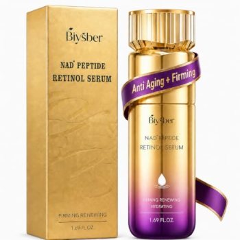 Retinol Peptide Serum for Face & Neck with NAD+