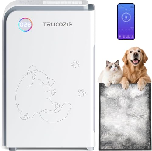 Trucozie Large Pet Air Purifier for Home up to 3000 Ft²