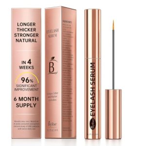 Lash Serum for Eyelash Growth: Eyelash Growth Serum with Peptides & Botanical Ex