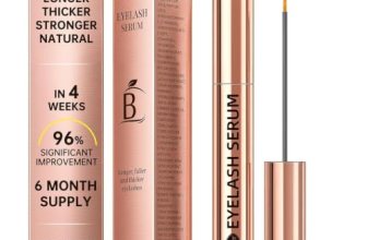 Lash Serum for Eyelash Growth: Eyelash Growth Serum with Peptides & Botanical Ex